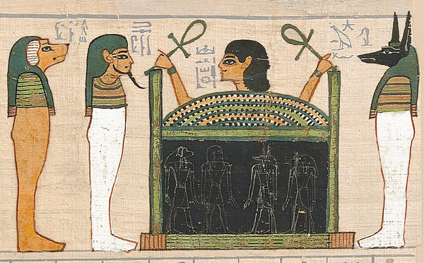 papiro de ani libro de los muertos detalle cARTEm BOOKS